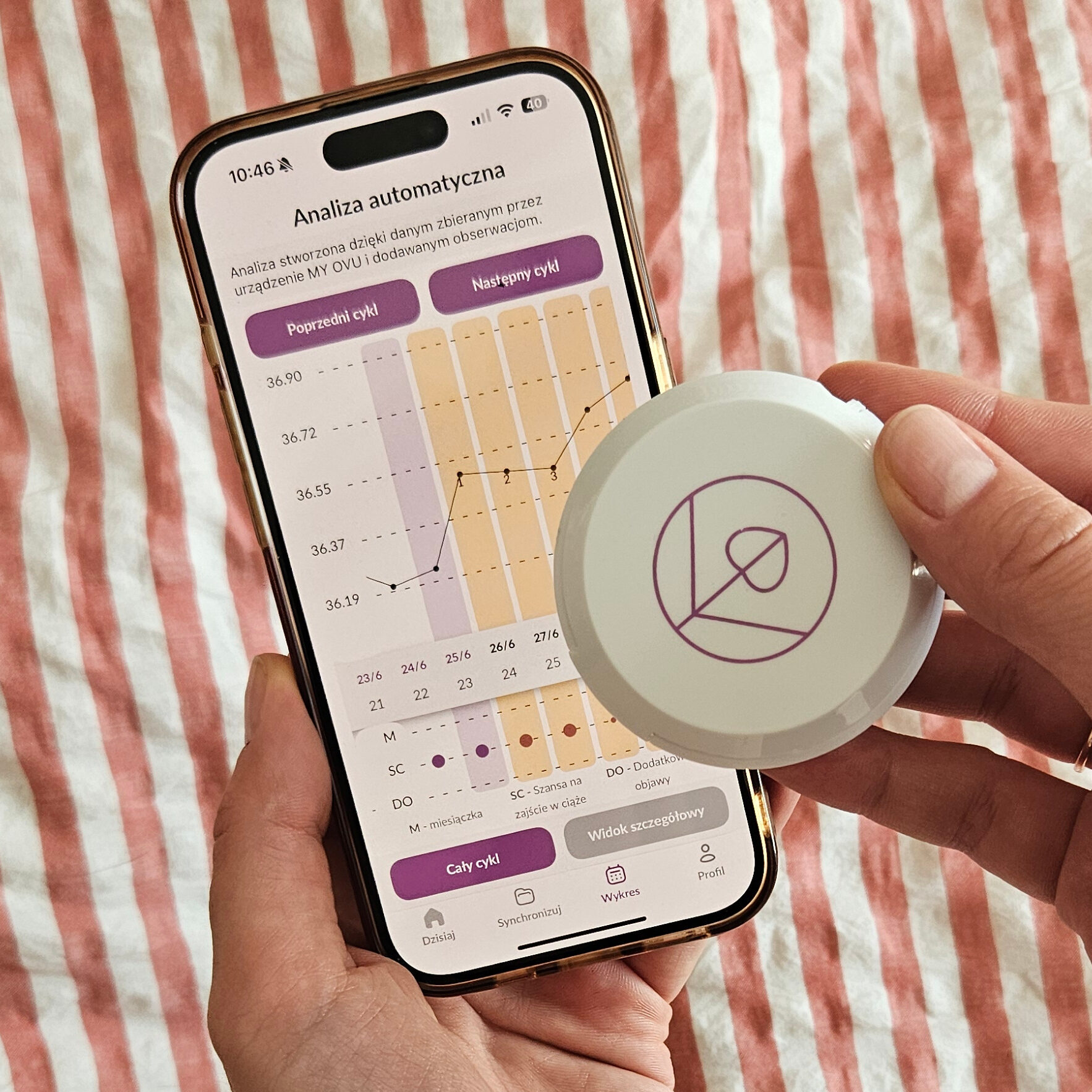 termometr i aplikacja